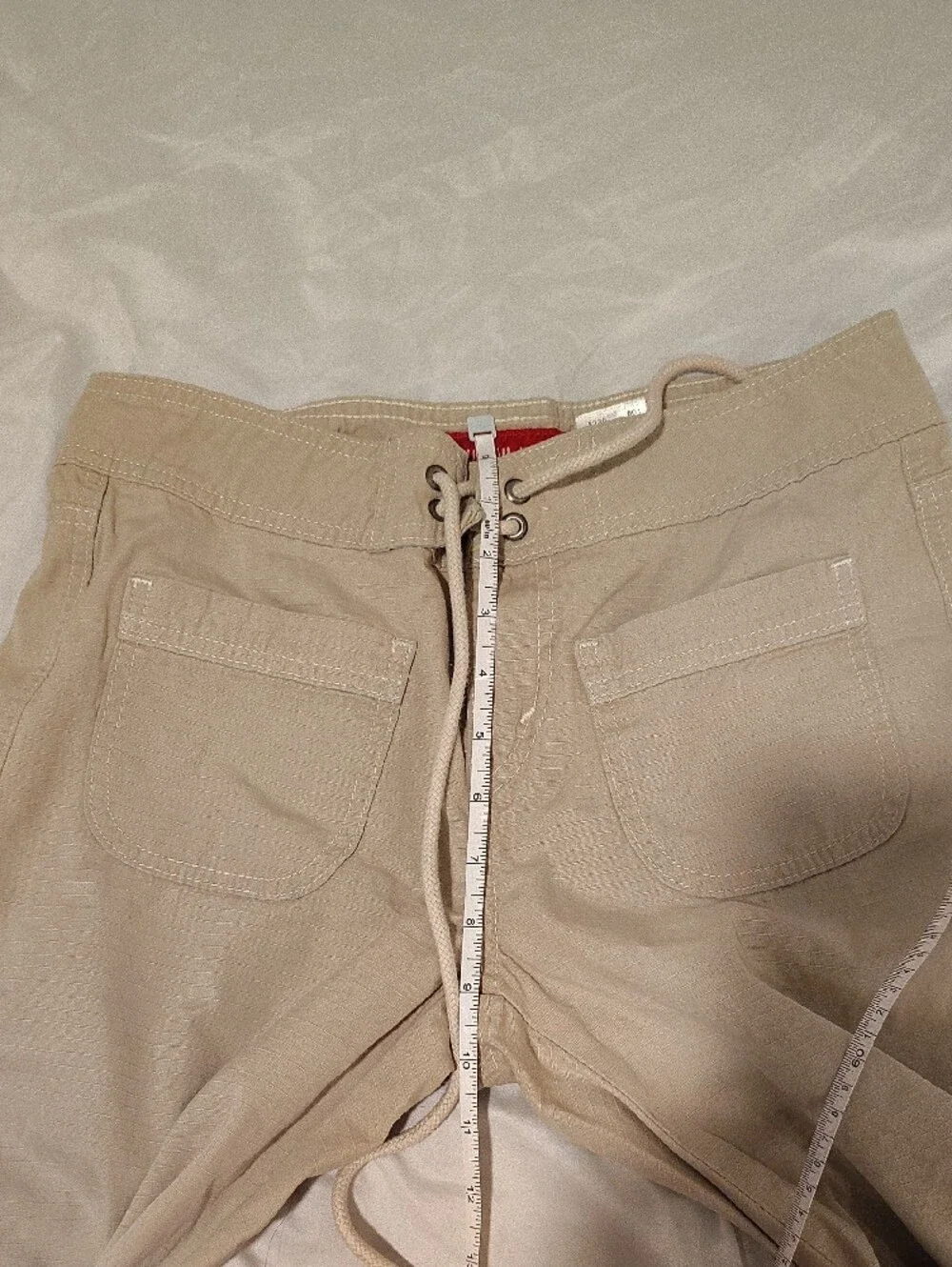 Levi's Men's Drawstring Chinos in Light Cream